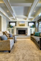 Architectural Elegance - traditional - family room - calgary