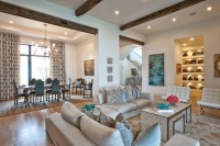Cat Mountain, Greenbelt Homes, Austin TX - eclectic - living room - austin