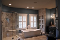 Olentangy Falls ~ Delaware, OH - contemporary - bathroom - cincinnati