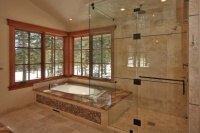 Master Tub and Shower - traditional - bathroom - sacramento