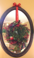 Mirrors & Wreaths - traditional - dining room - dc metro