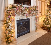 Christmas Interior - traditional - living room - houston