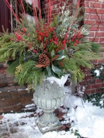 All Season Containers - traditional - porch - chicago