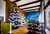 Christmas Living - contemporary - living room - grand rapids