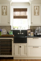 Kitchen Cabinets with Furniture-Style Flair