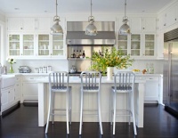 Design Ideas for White Kitchens