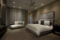 Honore-Contemporary Master Bedroom A - contemporary - bedroom - chicago