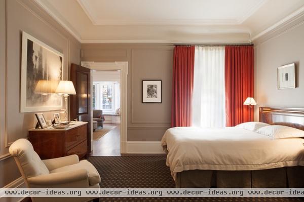 Gentleman's Pied-A-Terre - traditional - bedroom - new york Gentleman's Pied-A-Terre - traditional - bedroom - new york