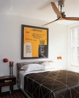 Greenwich Village Townhouse Guest Bedroom - contemporary - bedroom - new york