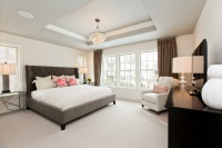 Modern Cottage Dream Home in Edina - contemporary - bedroom - minneapolis