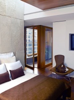 Soho Penthouse - modern - bedroom - new york