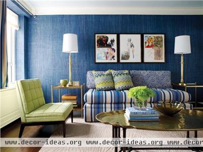 Relaxing Transitional Living Room by Drake Design Associates