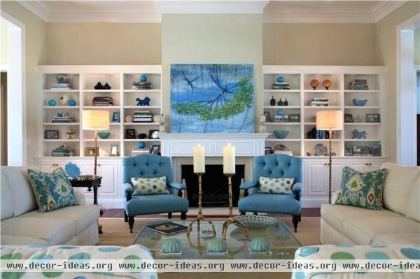 Light Contemporary Living Room by Jacquelyn Armour