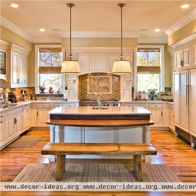 Classic Transitional Kitchen by Lorraine Vale