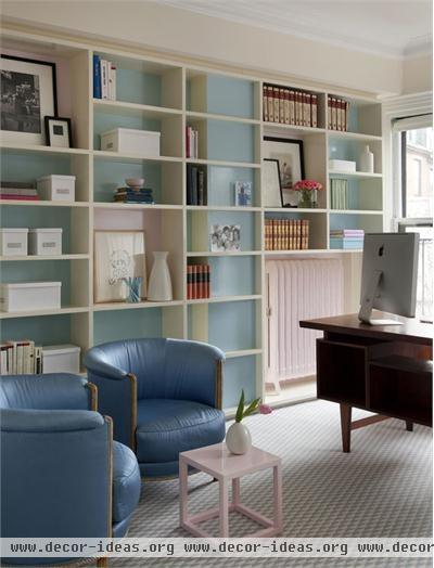 Light Contemporary Home Office by William Ruhl & Bradford Walker