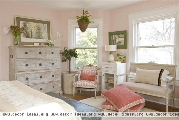 Light Traditional Bedroom by Margaret Carter