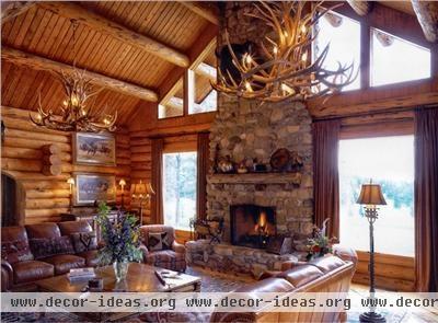 Cozy Country/Rustic Living Room by Jacquelyn Armour