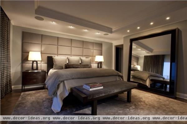 Classic Contemporary Bedroom by Michael Abrams