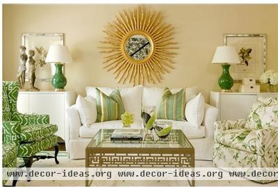 Sumptuous Contemporary Living Room by Tobi Fairley