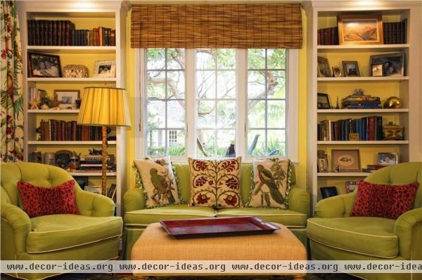 Classic Transitional Living Room by Jacquelyn Armour