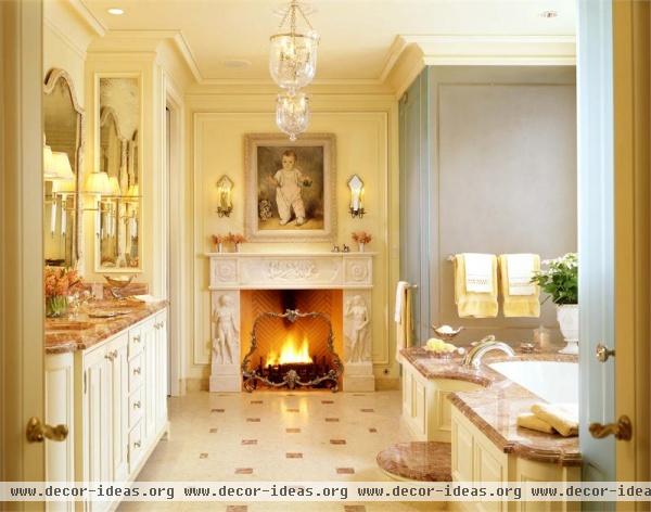 Elegant Traditional Bathroom by Suzanne Tucker