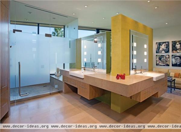 Light Contemporary Bathroom by Elizabeth Rosensteel Light Contemporary Bathroom by Elizabeth Rosensteel