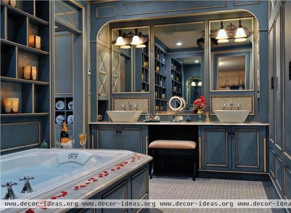 Elegant Traditional Bathroom by Ken Kelly, CKD, CBD, CR Elegant Traditional Bathroom by Ken Kelly, CKD, CBD, CR