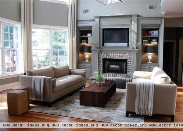 Open Transitional Living Room by Joel Snayd Open Transitional Living Room by Joel Snayd