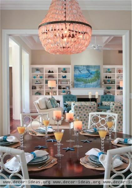 Light Contemporary Dining Room by Jacquelyn Armour