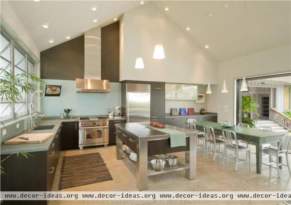 Open Contemporary Kitchen by Tiare Cowan, Allied ASID Open Contemporary Kitchen by Tiare Cowan, Allied ASID