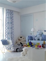 Casual Contemporary Kid's Room by Deborah Wecselman