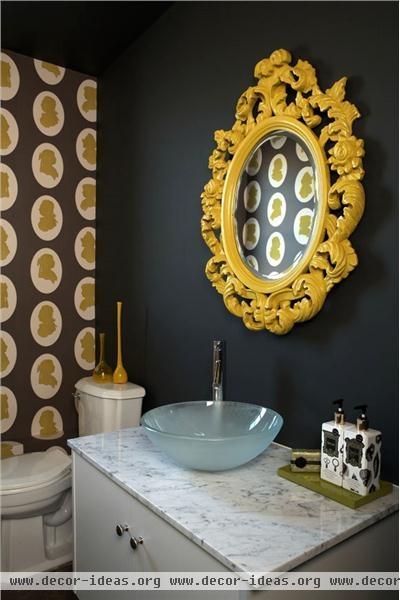 Dramatic Contemporary Bathroom by Beth Dotolo & Carolina Gentry Dramatic Contemporary Bathroom by Beth Dotolo & Carolina Gentry