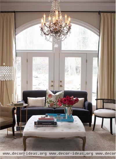 Classic Transitional Living Room by TerraCotta Properties Classic Transitional Living Room by TerraCotta Properties