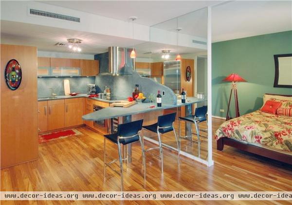 Open Contemporary Kitchen by Tiare Cowan, Allied ASID Open Contemporary Kitchen by Tiare Cowan, Allied ASID