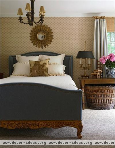 Cozy Transitional Bedroom by Susan Anthony