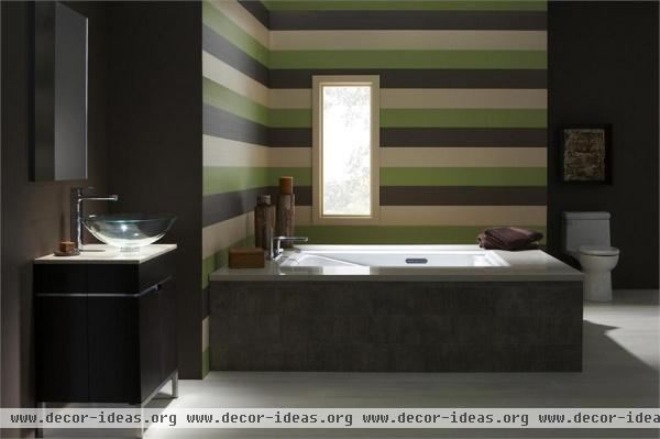 Relaxing Contemporary Bathroom by Ken Kelly, CKD, CBD, CR