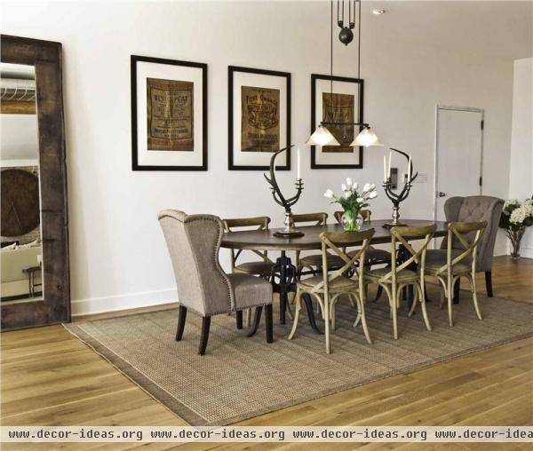 Classic Transitional Dining Room by Marie Burgos Classic Transitional Dining Room by Marie Burgos