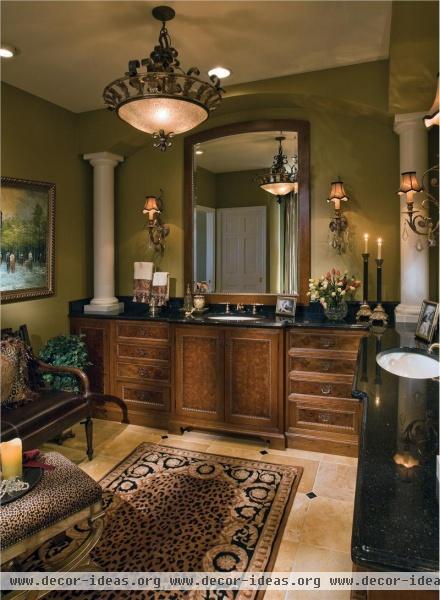 Formal Traditional Bathroom by Sandra Steiner-Houck