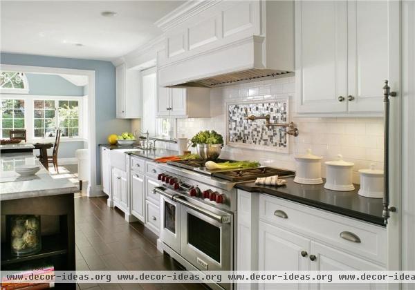 Relaxing Transitional Kitchen by Rose Marie Carr