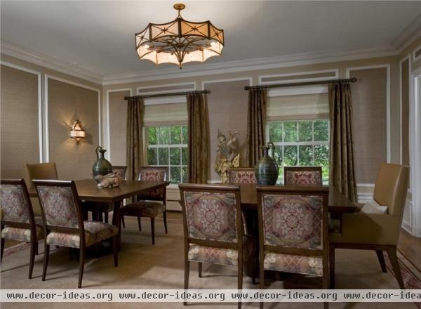 Formal Traditional Dining Room by Susan Fredman