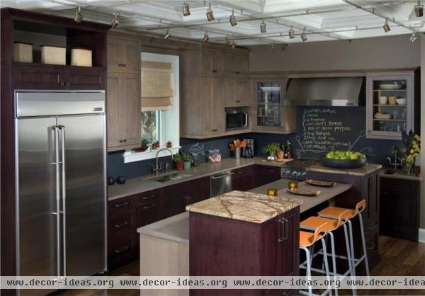 Homey Transitional Kitchen by Susan Fredman