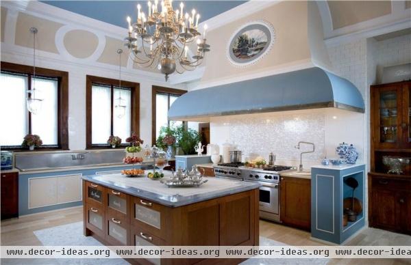 Elegant Traditional Kitchen by Vasi Ypsilantis