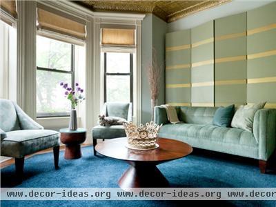 Elegant Contemporary Living Room by Elizabeth Aurandt