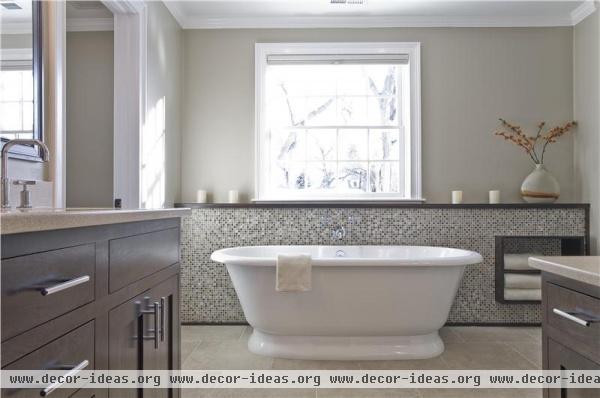 Classic Contemporary Bathroom by Jessica Williamson