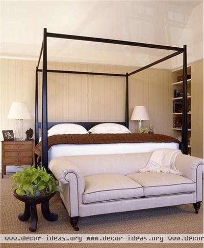 Open Contemporary Bedroom by Shari Lebowitz