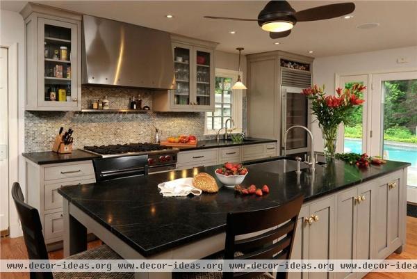 Cozy Contemporary Kitchen by Jennifer Gilmer