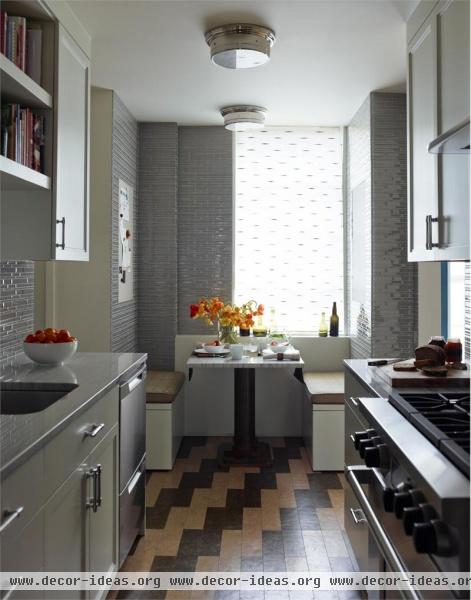 Cozy Contemporary Kitchen by Gideon Mendelson
