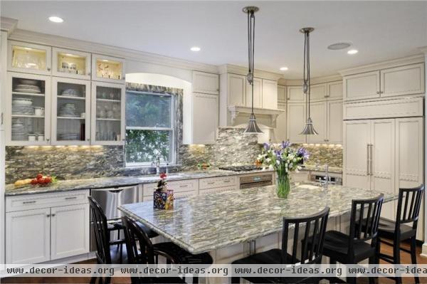 Elegant Traditional Kitchen by Lee Turner