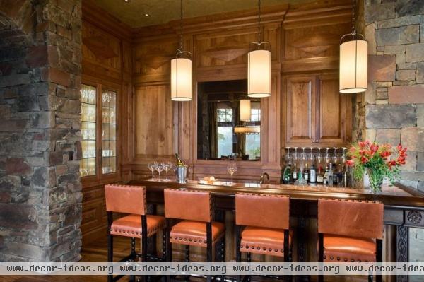Classic Country/Rustic Bar by Jerry Locati