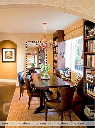 Cozy Country/Rustic Dining Room by Kenneth Brown Cozy Country/Rustic Dining Room by Kenneth Brown